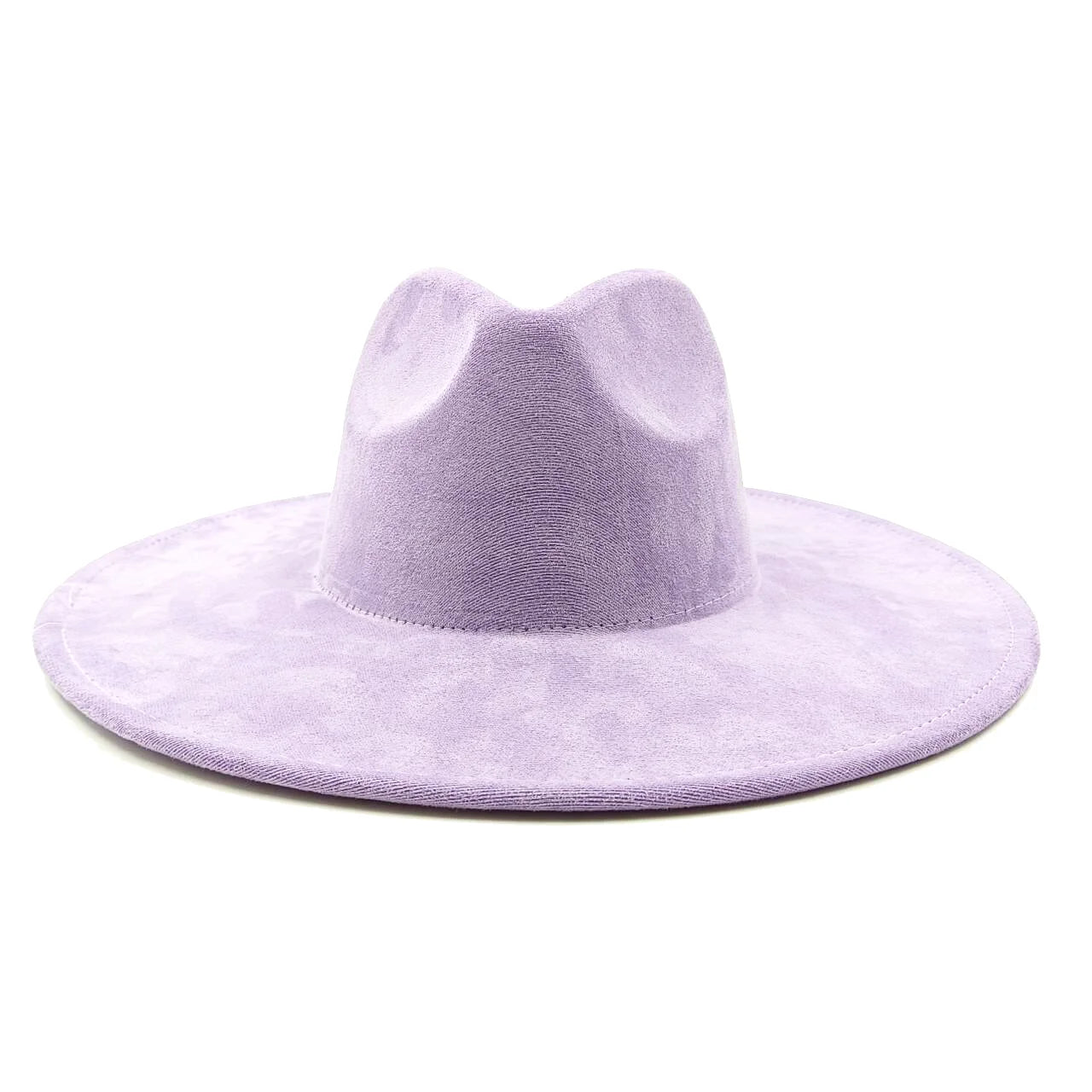 Suede fedora hat heart top 9.5cm brim feather accessories wide brim jazz hat men and women panama hat  sombrero mujer gorras