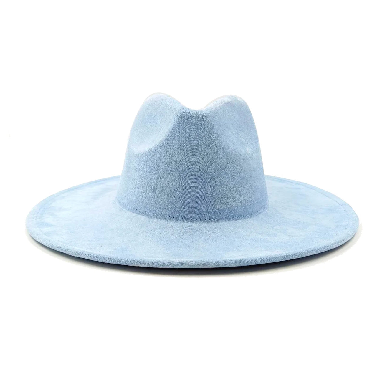 Suede fedora hat heart top 9.5cm brim feather accessories wide brim jazz hat men and women panama hat  sombrero mujer gorras